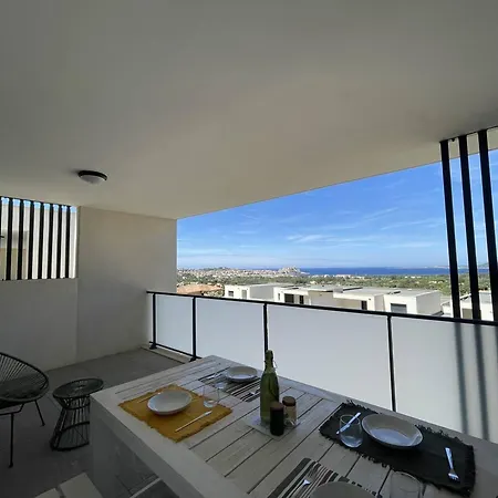 T3 Avec Terrasse Panoramique Sur La Baie De Calvi - Fr-1-719-24